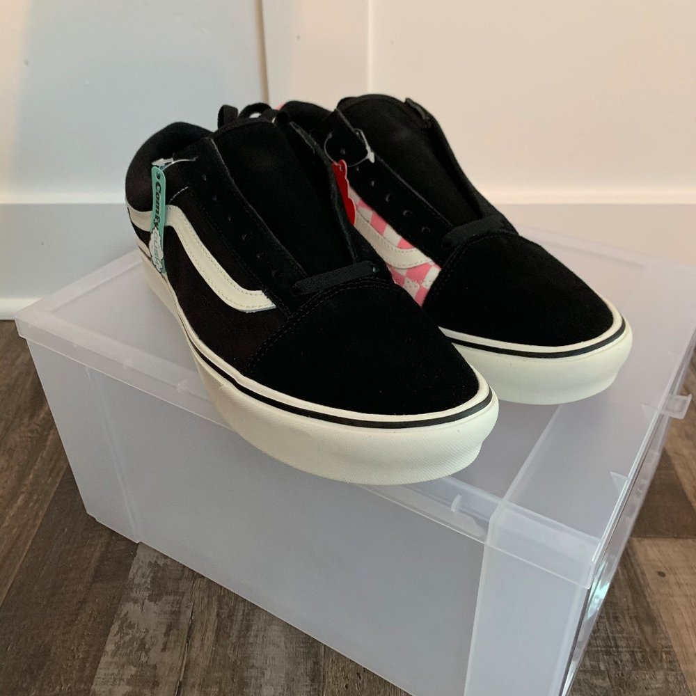 🔥BRAND NEW🔥 VANS comfy cush Pink check